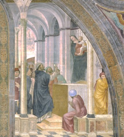 O milagre da falsa Virgem de Vincenzo Foppa