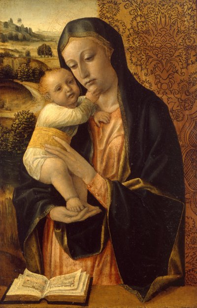 Virgem e o Menino de Vincenzo Foppa