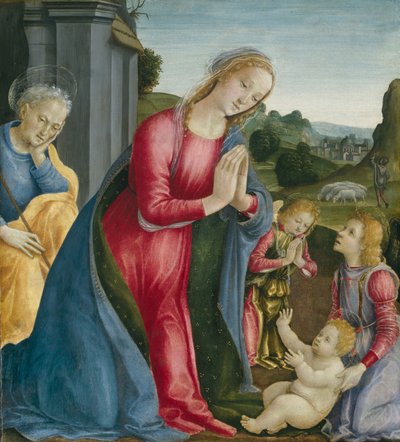 A Adoração do Menino Jesus de Vincenzo Frediani