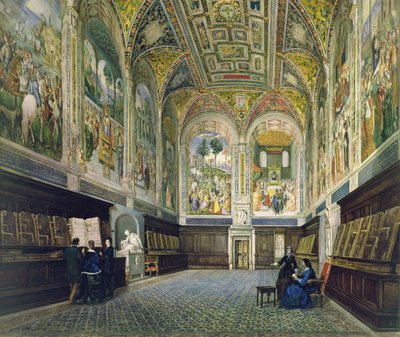 A biblioteca Piccolomini, Siena de Vincenzo Marchi