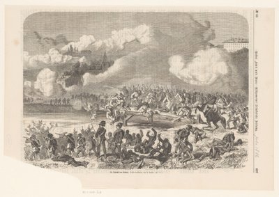 Batalha de Custódia, 1866
Die Schlacht con Custoza (título sobre o objecto) de Vinzenz Katzler