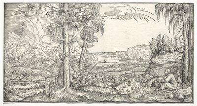 São João na Ilha de Patmos de Virgil Solis