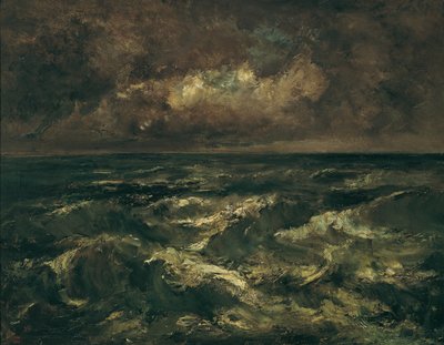 Mares Tempestuosos (Mares Ondulantes) de Virgilio Narcisso Díaz de la Peña