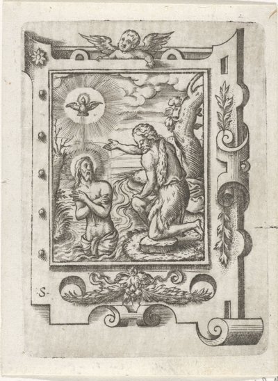 O Baptismo de Cristo de Virgilius Solis