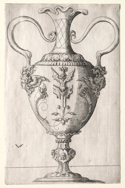 Projeto para um vaso de Virgilius Solis