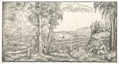 São João na Ilha de Patmos de Virgilius Solis
