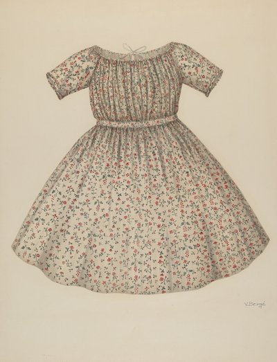 Vestido infantil de Virginia Berge