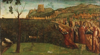 Carpaccio - A Metamorfose de Alcyone, c. 1502-1507 de Vittore Carpaccio