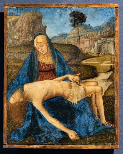 Lamentação, por Vittore Carpaccio, c.1485 de Vittore Carpaccio