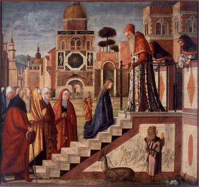 Apresentação da Virgem no Templo de Vittore Carpaccio