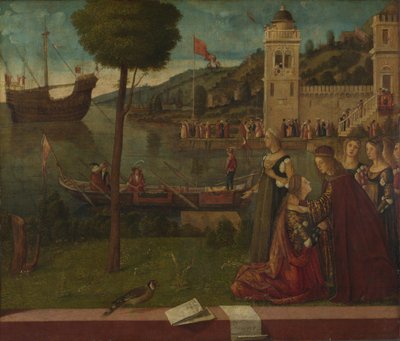 A partida de Ceyx, c. 1502-1507 de Vittore Carpaccio