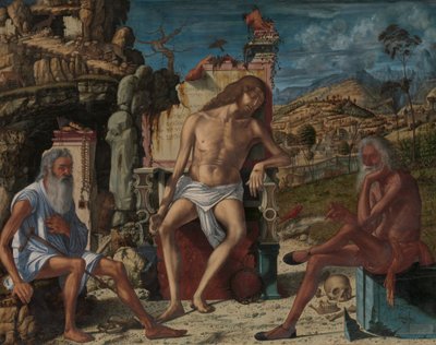 A Meditação sobre a Paixão, ca. 1490 de Vittore Carpaccio
