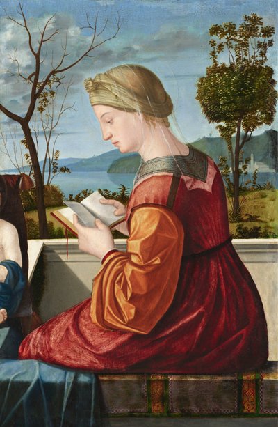 A Virgem lendo de Vittore Carpaccio
