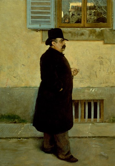 Retrato de Yorick por Vittorio Matteo Corcos (1859-1933), óleo sobre tela, 200x140 cm de Vittorio Matteo Corcos