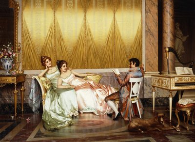 A leitura de poesia de Vittorio Reggianini