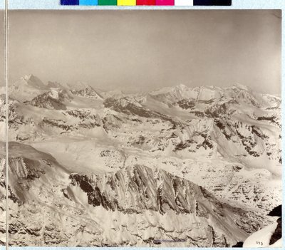 Panorama dos Alpes de Vittorio Sella