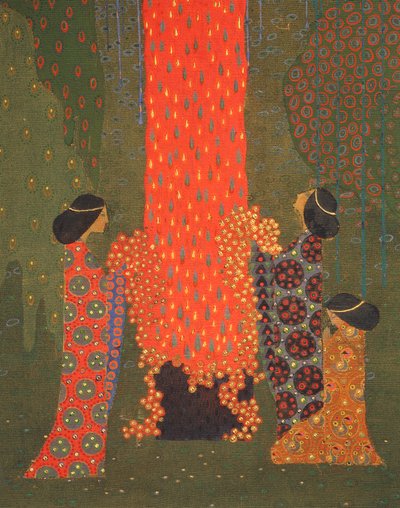 Encontro místico de Vittorio Zecchin