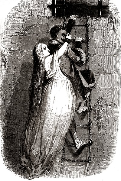 A fuga de Milady de Winter de Vivant (after) Beauce
