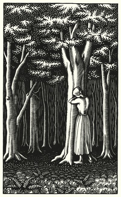 Ilustração para Tess Of The DUrbervilles de Thomas Hardy (gravura) de Vivien Gribble
