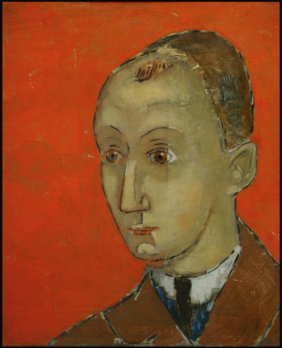 Autorretrato, década de 1920. de Vladimir Alexeevich Komarovsky