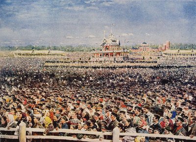 Campo de Khodynka em 18 de maio de 1896, 1899 de Vladimir Egorovic Makovsky