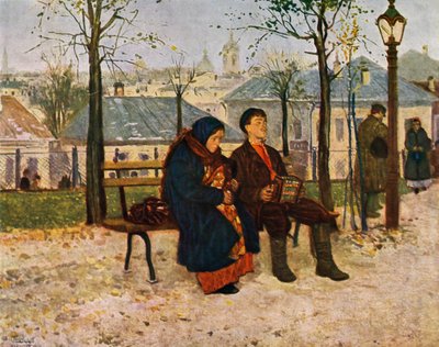 No Boulevard, 1886-1887, 1965. de Vladimir Egorovic Makovsky