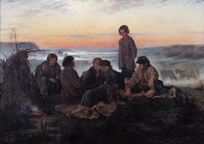 A Lea Bezhin, 1869 de Vladimir Egorovic Makovsky