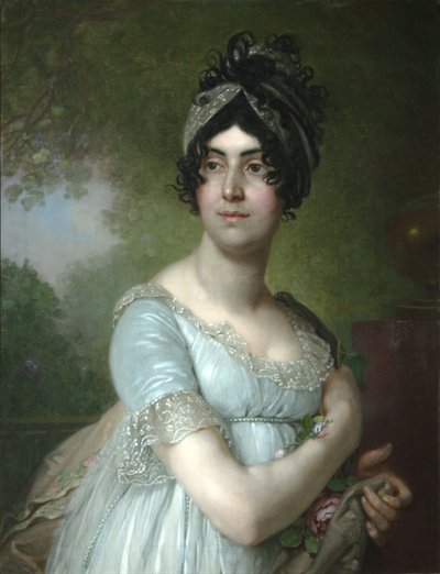 Retrato de Darya Semyonovna Yakovleva, 1801 de Vladimir Lukich Borovikovsky