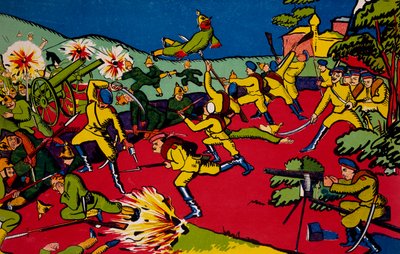 Alemães vocês são seres fortes, não verão Varsóvia, é melhor fugirem para Berlim agora enquanto ainda estão vivos. de Vladimir Mayakovsky