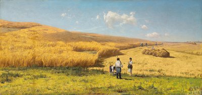 Colheita na Ucrânia, 1880 de Vladimir Orlovsky
