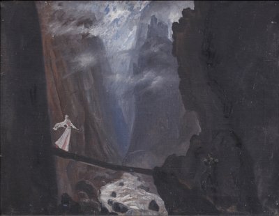 Cenário para a ópera Béla de A. Alexandrov, 1946 de Vladimir Vladimirovich Dmitriyev
