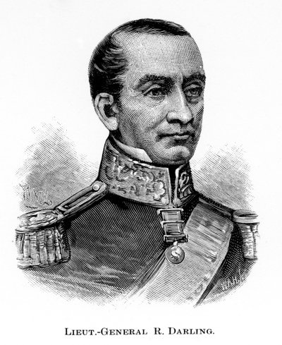General Sir Ralph Darling, soldado britânico e governador colonial, 1886. de WA Hirschmann