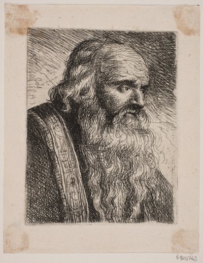 Um homem clerical de W.A. Müller
