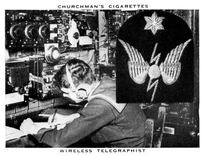 Telegraphist sem fio, 1937. de WA and AC Churchman