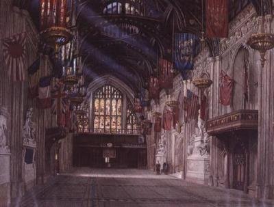 Interior do Guildhall de W.D. Radcliffe Beresford