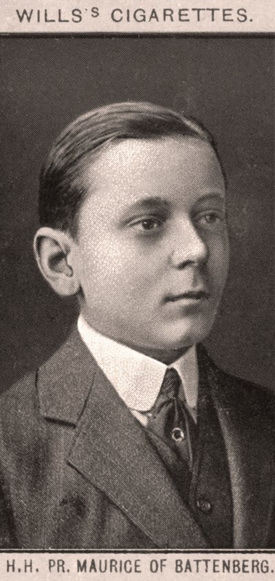 HH, PR. Maurício de Battenberg, 1908. de WD and HO Wills