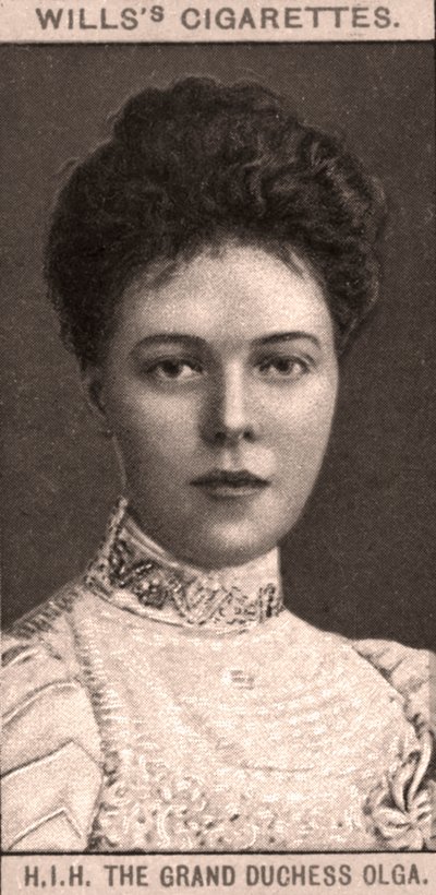 HIH A Grã-duquesa Olga, 1908. de WD and HO Wills