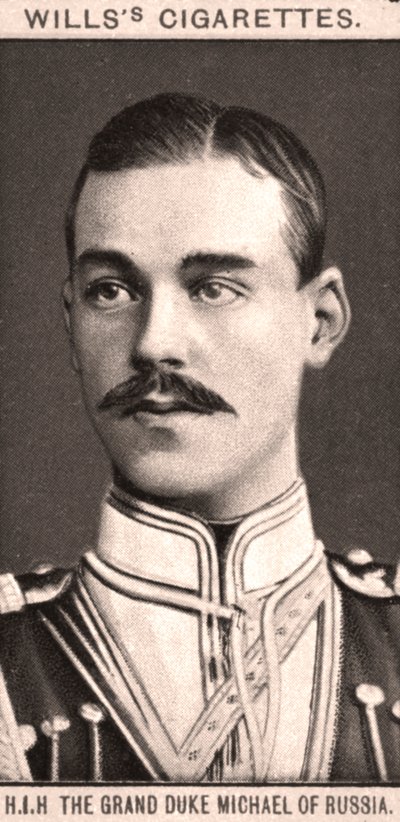 HIH O Grão-Duque Michael da Rússia, 1908. de WD and HO Wills