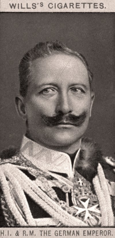 HI & RM, O Imperador Alemão, 1908. de WD and HO Wills