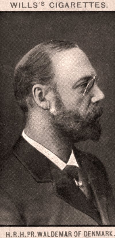 HRH, PR. Waldemar da Dinamarca, 1908. de WD and HO Wills
