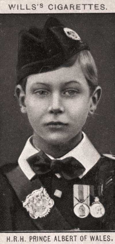 Príncipe Albert de Gales, 1908. de WD and HO Wills