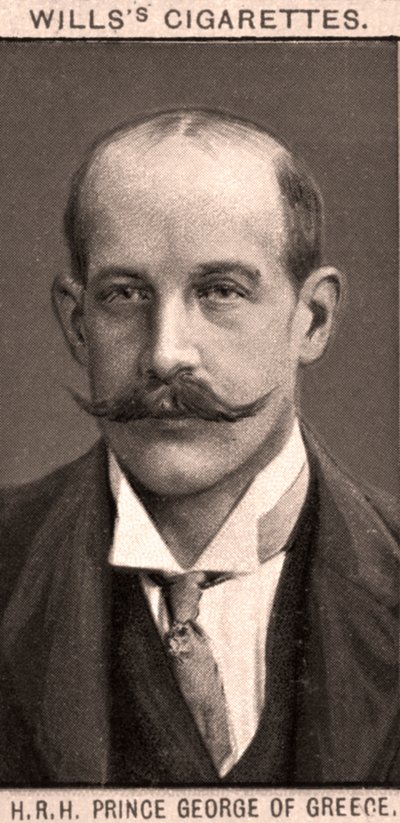 PRH Príncipe George da Grécia, 1908. de WD and HO Wills