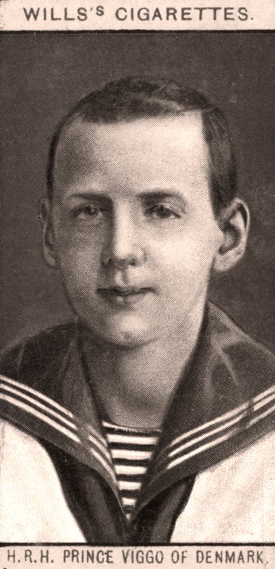 Príncipe Viggo da Dinamarca, 1908. de WD and HO Wills