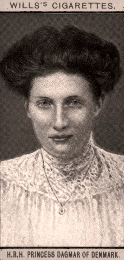 Sua Majestade a Princesa Dagmar da Dinamarca, 1908. de WD and HO Wills