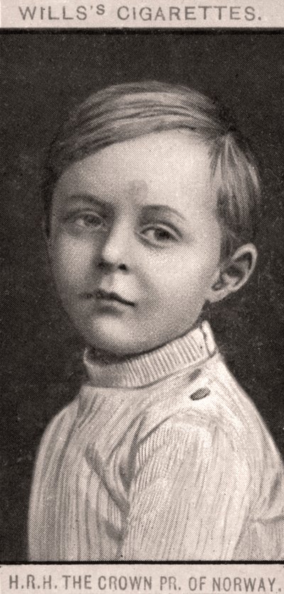 HRH A Coroa, PR. Da Noruega, 1908. de WD and HO Wills
