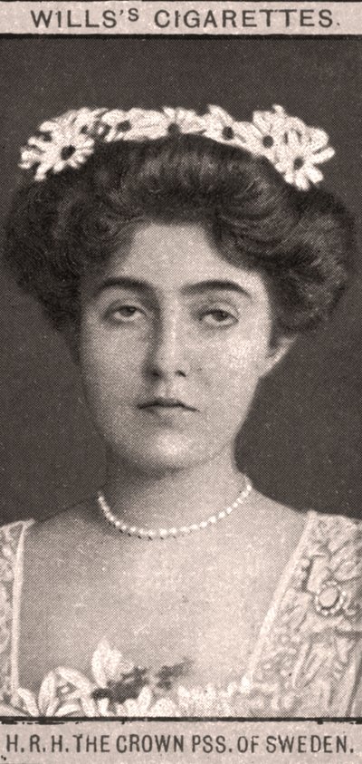HRH A Coroa PSS. Da Suécia, 1908. de WD and HO Wills
