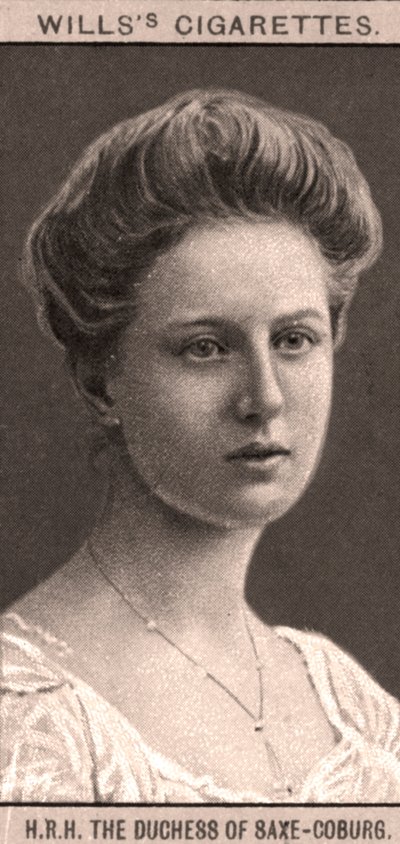 HRH Duquesa de Saxe-Coburg, 1908. de WD and HO Wills
