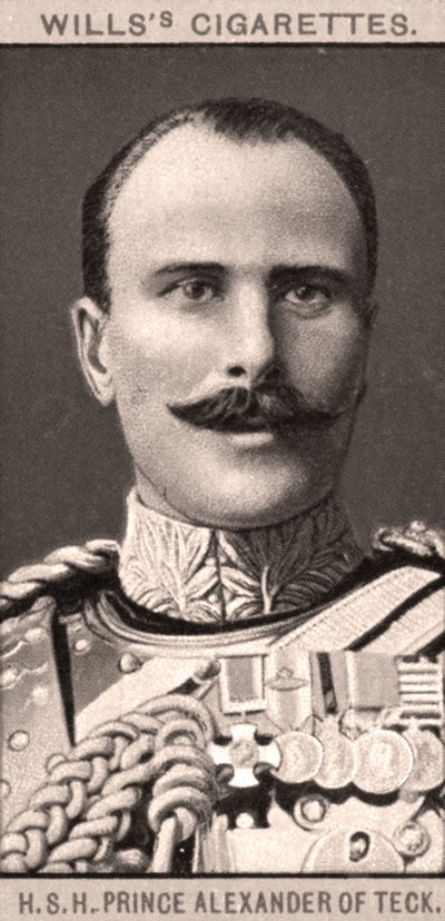 HSH Príncipe Alexandre de Teck, 1908. de WD and HO Wills