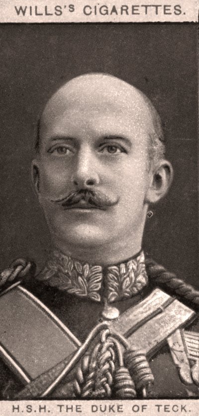 HSH O Duque de Teck, 1908. de WD and HO Wills