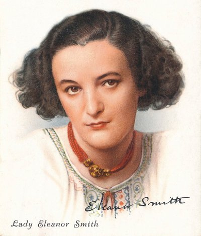 Lady Eleanor Smith, 1937. Artistas: Desconhecido, WD & HO Wills. de WD and HO Wills